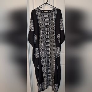 Gypsie Blue One Size Mou Mou Cover Up